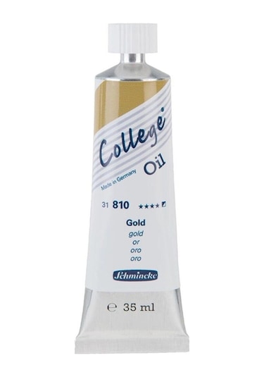 Schmincke : College Serisi Yağlı Boya : 35 Ml : 810 Gold