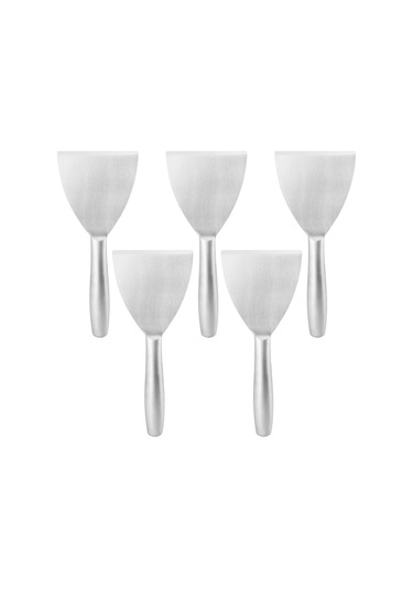 5 Paket 4 İnç Macun Bıçağı Kazıyıcı, Macun Bıçağı Seti, Paslanmaz Çelik Macun Bıçağı Çelik