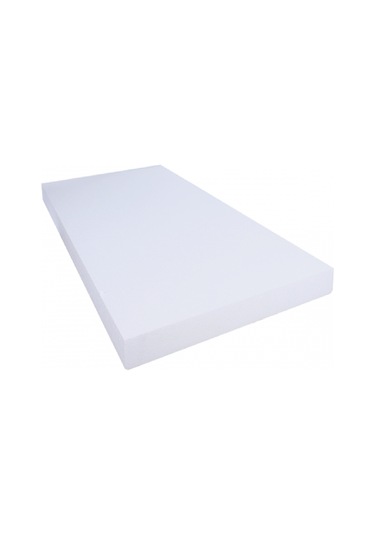 Bebesi Oyun Parkı Yatağı İçin Fitted Alezi 60x120+10 Cm Pamuk Beyaz