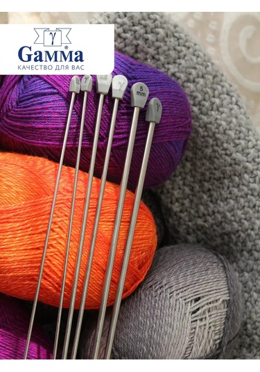 Gamma Örgü Şişleri, Düz 4.5 Mm 25 Cm 211266702