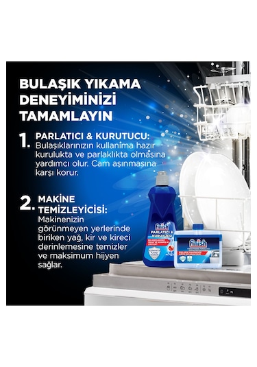 Finish Bulaşık Makinesi Özel Tuzu 4 x 1500 G