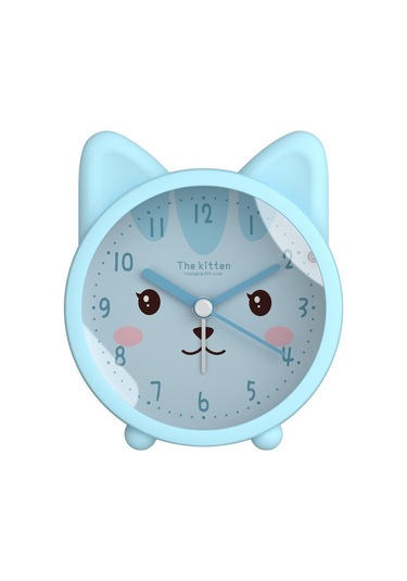 Sevimli Köpek Veya Kedi Tasarımlı Sessiz Çocuk Saati B Diğer