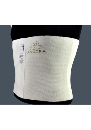Safyün Yün Bel Korse Cırtsız-kapamasız Ekru