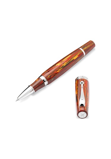 Montegrappa Mia The Modern Classic Flaming Heart Roller Kalem Ism Standart