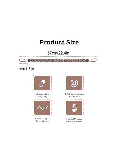 Yenilikçi Etnik Stil Çin Düğümü Perde Askısı Hassas El Dokuma Perde Askısı Kahverengi Diğer