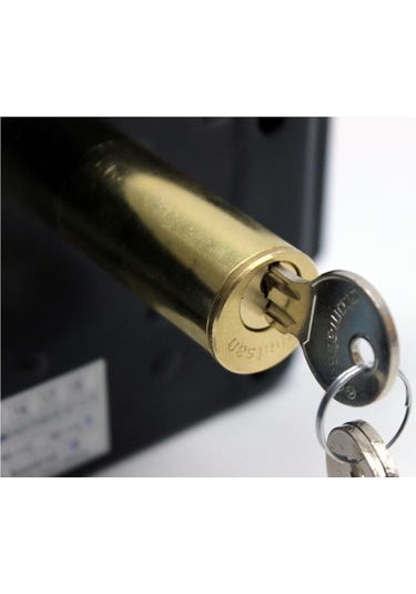 Otomatsan 70mm Siyah Elektrikli Kapı Otomatı