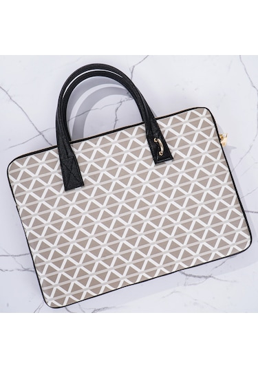 Minbag Krem Marin Laptop Çantası  563-11