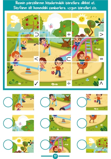 Dikkat 5-6 Yaş-Zihinsel Becerilerimi Geliştiriyorum- Limonkids