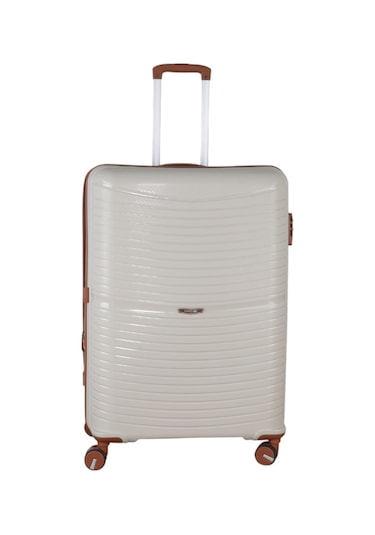 Mçs Group V379 Aura Y.üretim Pp Valiz 75 Cm S21yy100014275 11139 Kemik/kahverengi
