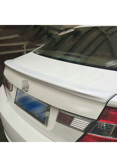 Honda Civic Fb7 Anatomik Bagaj Üstü İthal Spoiler Parlak Siyah Plastik Spoyler