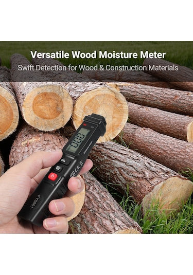 Springsun Fy8861 Profesyonel 2 İğneli Dijital Ahşap Nem Ölçer Taşınabilir Kalem Tipi