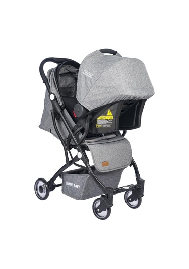 Tommy Baby Mia Kabin Travel Bebek Arabası Black Kabin Boy