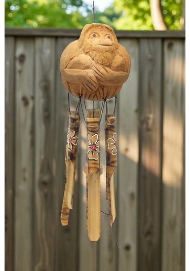 Maymun Figürlü Rüzgar Çanı