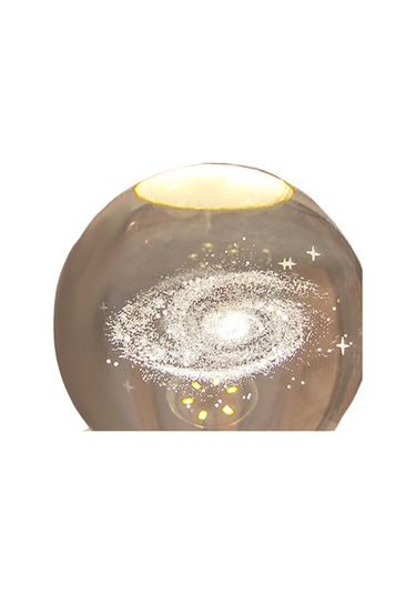 Homyl Yatak Odası Oturma Başucu Için Kristal Top Gece Lambası Samanyolu Çok Renkli