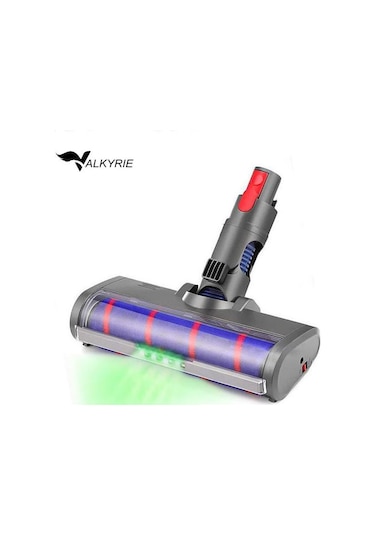 Valkyrie Led Işıklı Yumuşak Rulo Süpürge Başlığı V7/v8/v10/v11/v15 Uyumlu