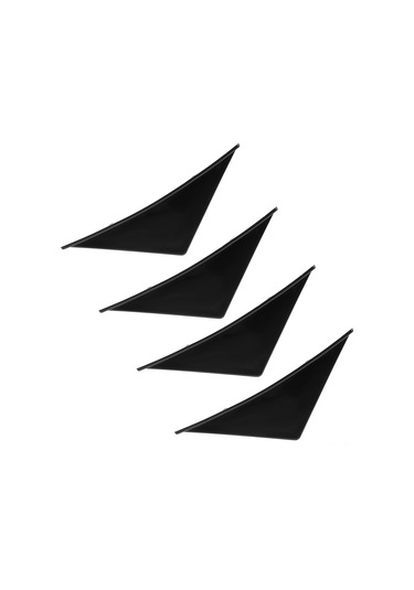 Lemestar Abs Malzeme Akıllı Araç Arka Tampon Spoilerı - Rüzgar Direncini Azaltır, Aerodinamik Performansı Artırır, Evetli Siyah, Evetli Montaj