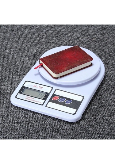 Techmaster LCD Dijital Ekran Hassas Mutfak Tartısı 10 KG