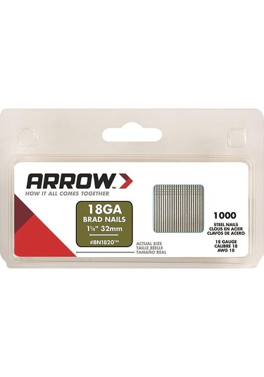 Arrow Bn1820 32 MM 1000 Adet Profesyonel Kesik Başlı  Çivi