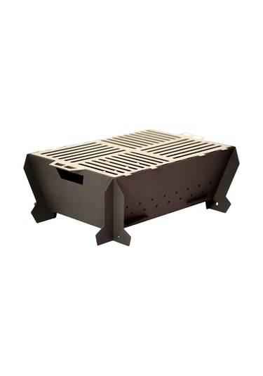 Baygato Grilling Guru Mangal (Düz Taban) Katlanabilir Ve Taşınabilir 6 Kişilik