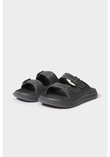 Defacto Erkek Düz Taban Çift Bantlı Eva Terlik D4280ax25hsar1 Antrasit