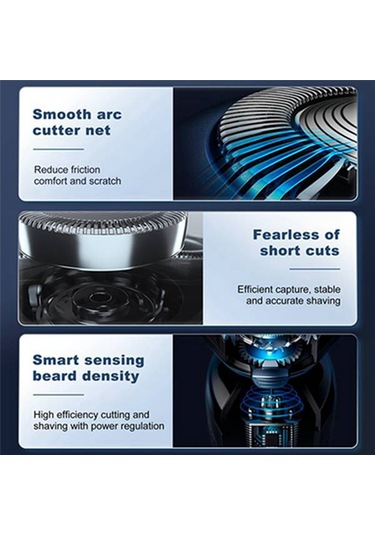 Crackedice Philips Tıraş Bıçağı S1000/1010/1020 İçin 2 Adet Yedek Tıraş Makinesi Başlığı