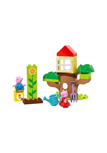 LEGO® DUPLO® Peppa Pig Bahçe ve Ağaç Ev 10431 - 2+ Eğitici Oyuncak Yapım Seti (20 Parça)