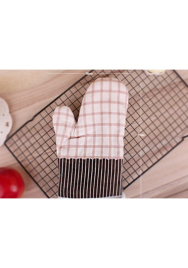 2 Adet Kalınlaştırılmış Pamuklu Mikrodalga Eldiveni, Isı Yalıtımı Diğer