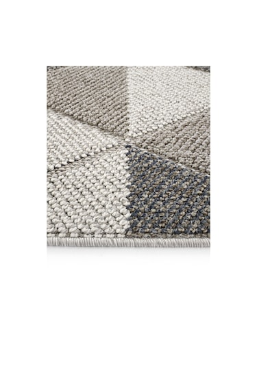 Cool Halı Bress 1401 Gri Mutfak Halısı Bukle Dokuma Saçaklı Tezgah Önü Leke Tutmaz İskandinav Yolluk