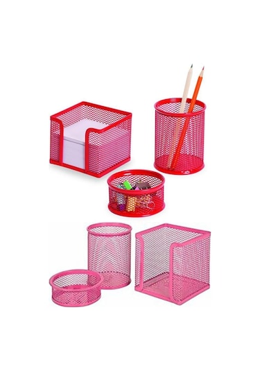 Lotte Metal Perfore 3 Lü Set Siyah Siyah