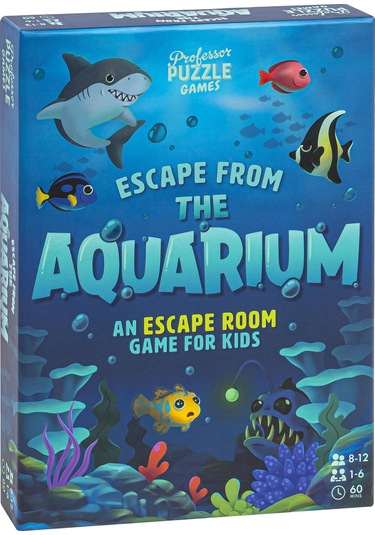 Professor Puzzle - Dedektif Aile Oyunu - Escape From The Aquarium