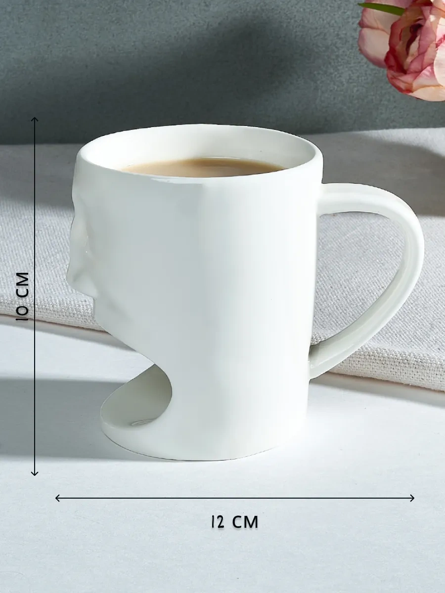 Teplo V Rukah Çay Ve Kahve İçin Seramik Hediye Kupası 188895423 Beyaz