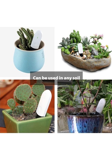 Xiyyadms Bitki Su Seviyesi Testeri - Akıllı Toprak Nem Ölçer, Gerçek Zamanlı İzleme, Kolay Kullanım, Ev Ve Bahçe İçin