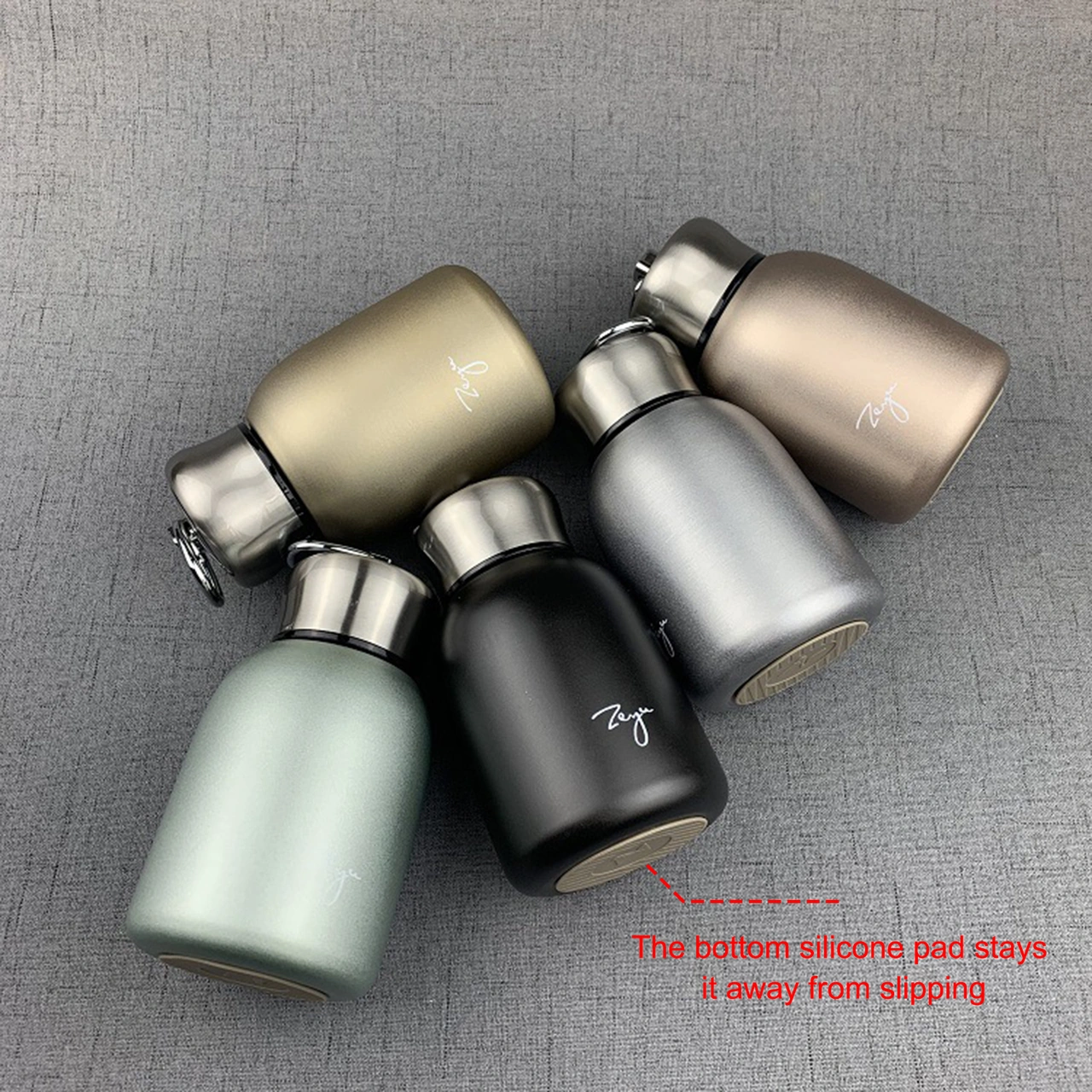 Youmex 304 Çelik Vakumlu Isı Saklama Bardak, 300ml Hafif Taşınabilir Kadınlar İçin Mat Süratlı, Güneşli Renk Seçenekleriyle Günlük Su İçim