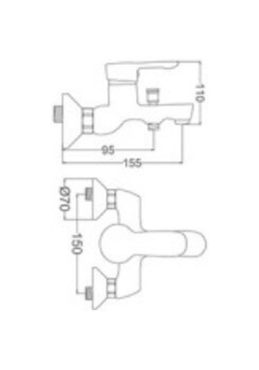 Gms Zümra Siyah Altın Banyo Duş Bataryası Zm203 Siyah