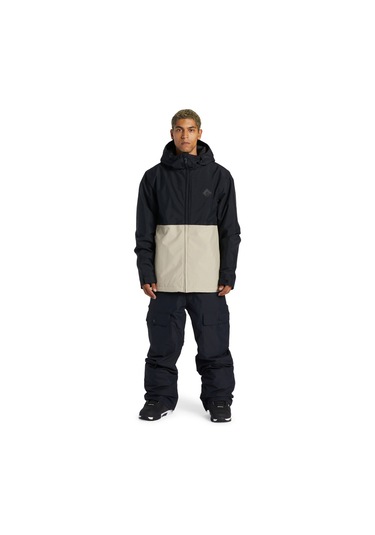 Dc Dc Basis Erkek Siyah Snowboard Ceketi 10010