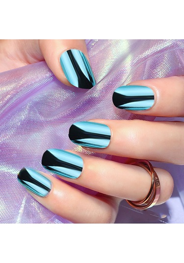 Geeksen 12 Farklı Boyda Tam Kaplama Yapay Tırnak Seti - Manikür Ve Dıy Sanatı İçin