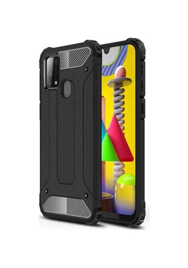 Samsung Galaxy M31 Uyumlu Kılıf Crash Silikon Kapak