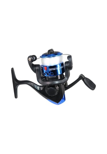 Kırmızı Muqzı Spor Aksesuarı 3 Rulman Topları Mini Yüksek Hızlı İplik Balıkçılık Reel İle 60 M Şeffaf Hat