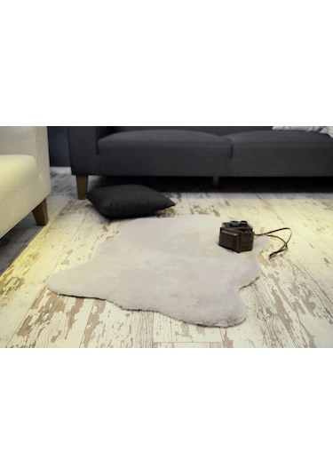 Tappeto Re x  Tavşanı Post Peluş Gri