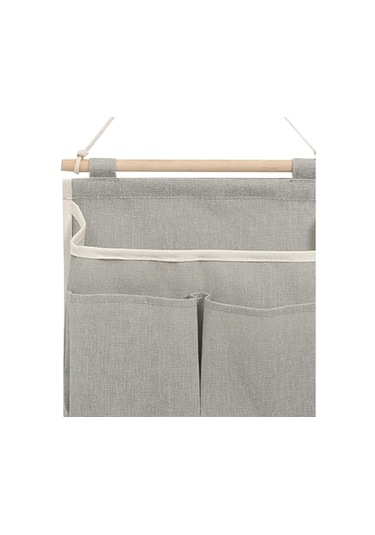 Suntek Duvara Monte Pratik Saklama Çantası 3 Cepler Banyo Gri Gri Diğer