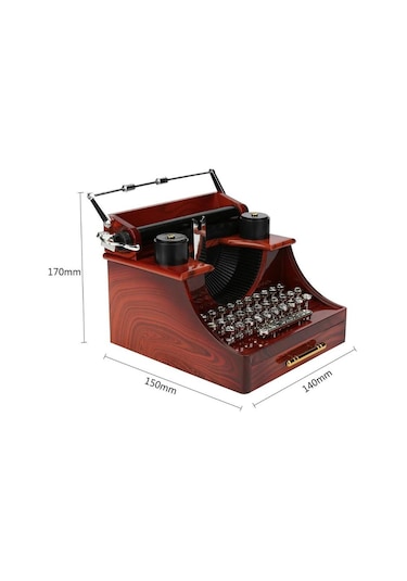 Daktilo Hareketli Müzik Kutusu