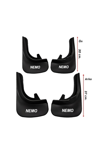 Citroen Nemo Paçalık Tozluk Çamurluk Ön Arka 4'lü Set