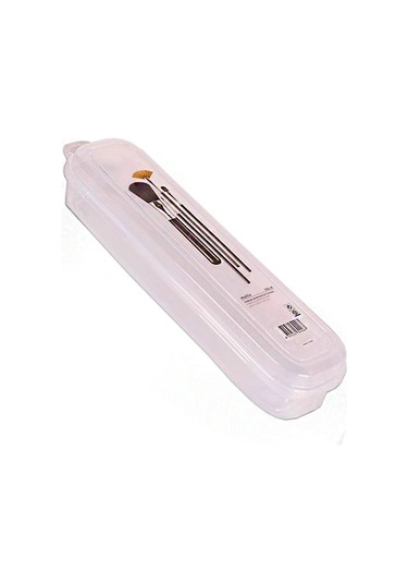 Banyo Dekoru İçin Multi Şeffaf Kapaklı Çanta İçi Muhtelif Saklama Kutusu Diğer