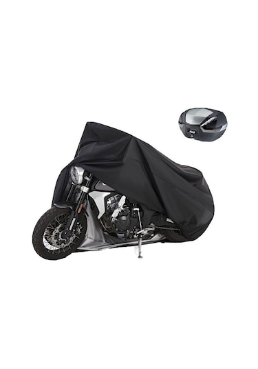 Mondial 250 Ressivo Siyah Motosiklet Brandası Premium Kalite Su Geçirmez