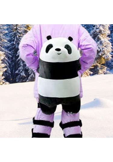 Homyl Snowboard Paten Açık Spor Için Kayak Panda-kalça-pedi Panda Kalça Pedi Çok Renkli