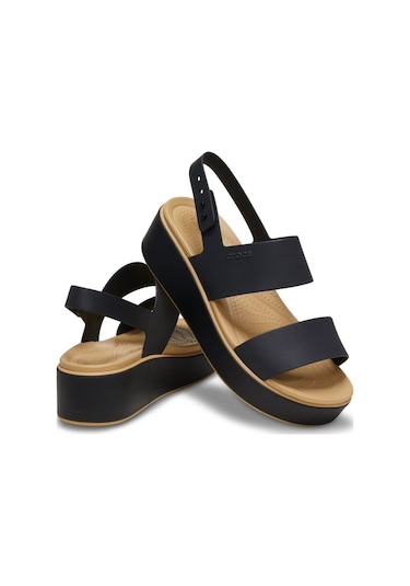 Crocs Brooklyn Matte Wrap Low Wedge Kadın Sandalet 211802 0rı