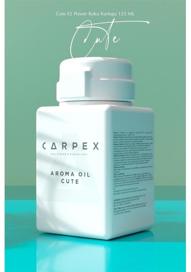 Carpex Cute 125 Ml. Classic Seri E2 Power Makine Koku Kartuşu 6 Adet Cute