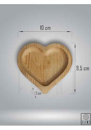Bambu Ahşap Çerezlik Lokumluk Sunumluk 3 Parça Dekoratif Tabak
