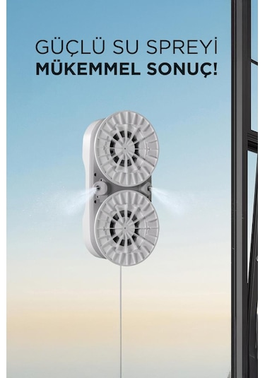 Hutt DDC56 Akıllı Cam Temizleme Robotu Beyaz