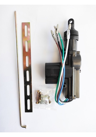 Merkezi Kilit Uyumlu Motoru Tek Motor 5 Kablo 12 Volt
